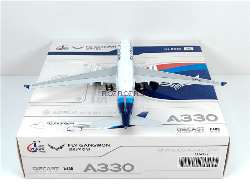 JC Wings FLY GANGWON for Airbus A330-200 HL8512 1:400 Aircraft Pre-built Model