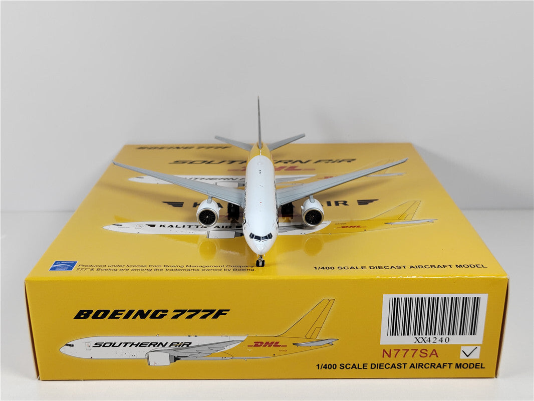 1:400 JC Wings SOUTHERN AIR BOEING B777-200F Passenger Airplane Diecast Model