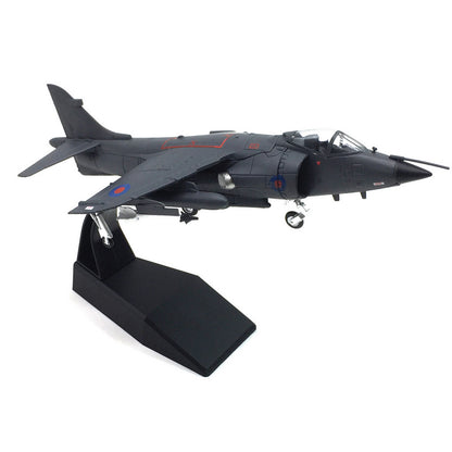 UK Air Force 1982 Sea Harrier Fighter 1:72 FRS MKI Statue Model Alloy Aircraft b
