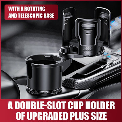 Multi functional car cup holder, car beverage holder, size with switch lock