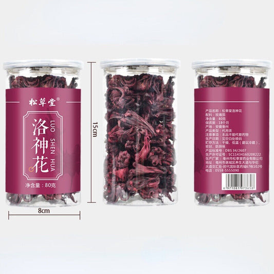 80g High Quality Roselle Herbal Tea Organic Flower Tea Luoshenhuacha Health Care