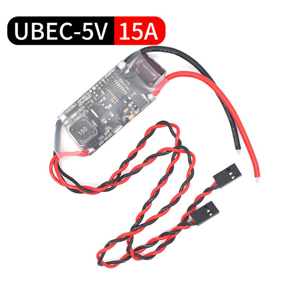 5V 15A UBEC Mini External BEC 2-12S Lipo DC-DC Converter Step Down Module