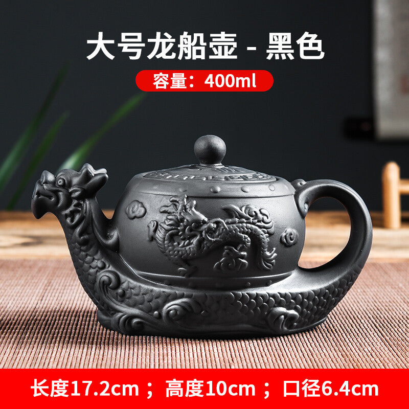 Purple Clay Clay Teapot Chinese Clay Teapot Teapot Teapot Single Pot Tea Set
