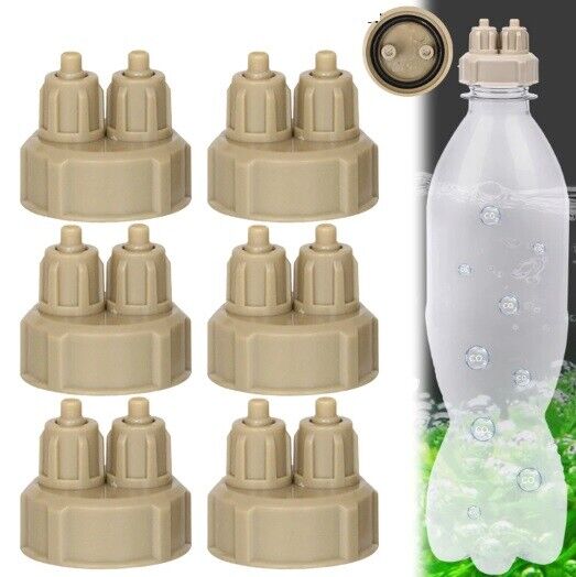 Aquarium CO2 System Generator Bottle Caps Fish Tank Live Plant DIY Air Diffusers
