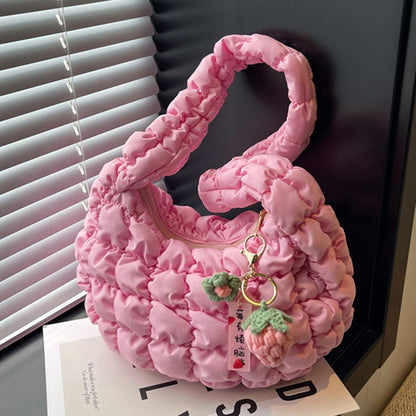 Shopper Purse Plaid Quilted Satchel Bags Messenger Leisure Chest Purse Crossbody