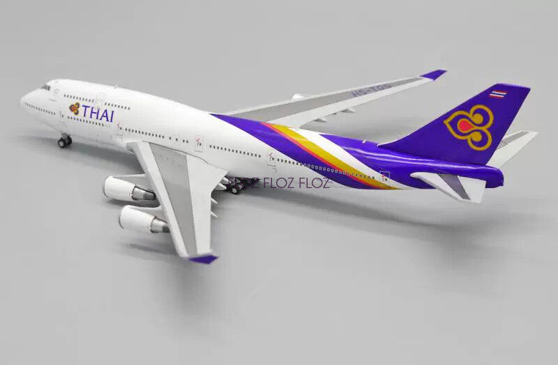 JC WINGS Thai Airlines for Boeing B747-400 HS-TGG 1:400 Aircraft Pre-built Model