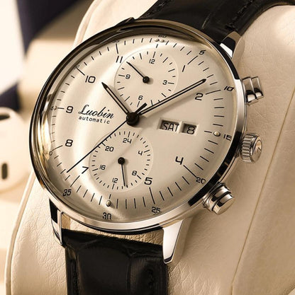 Automatic Men's Mechanical Luxury Watch Buisness 3atm Hour Date Month Multi Dial