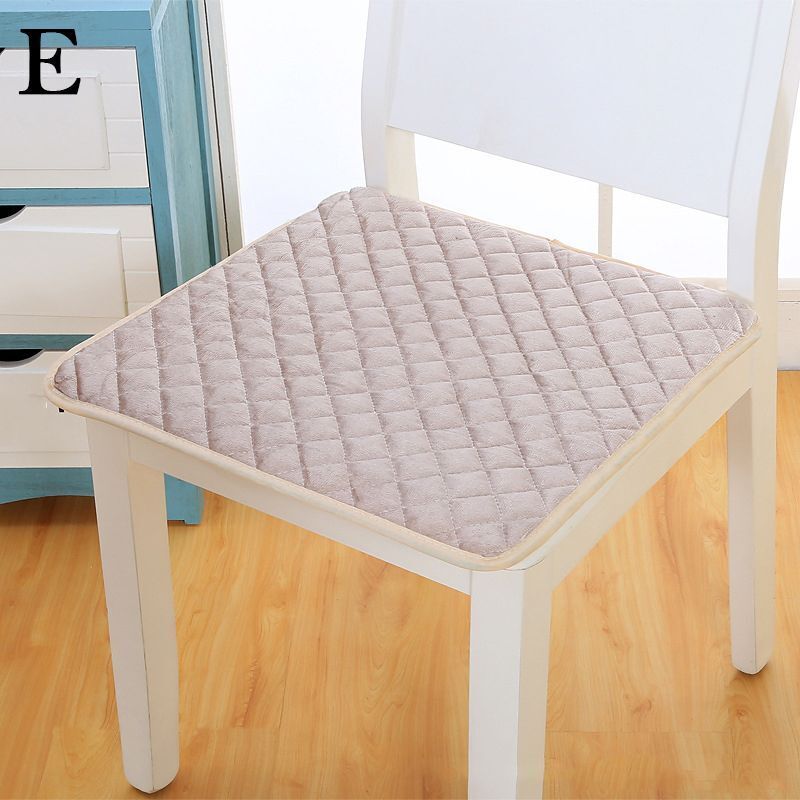 Seat Cushion Pads 45x45cm Polyester Square Sofa Car Pastoral Floral Non-Slip Mat