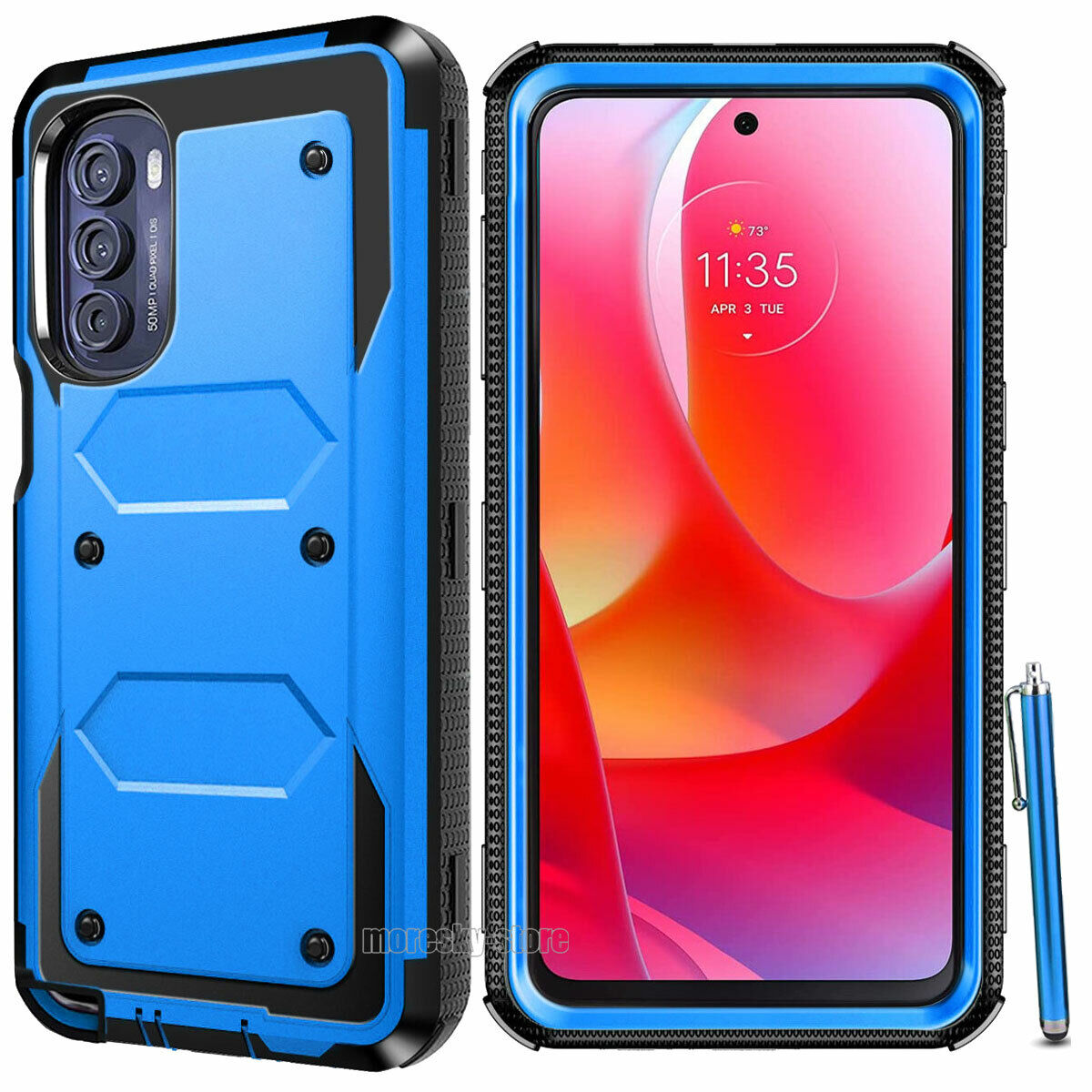 For Motorola Moto G Stylus 2022 Case Luxury Dual Layer Rugged Hybrid Phone Cover