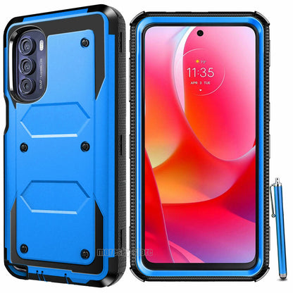 For Motorola Moto G Stylus 2022 Case Luxury Dual Layer Rugged Hybrid Phone Cover