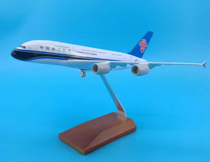30CM CHINA SOUTHERN AIRBUS A380 Passenger Plane Aircraft Diecast Airplane Model