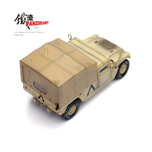 1/64 US M998 Hummer transport vehicle with canopy alloy model