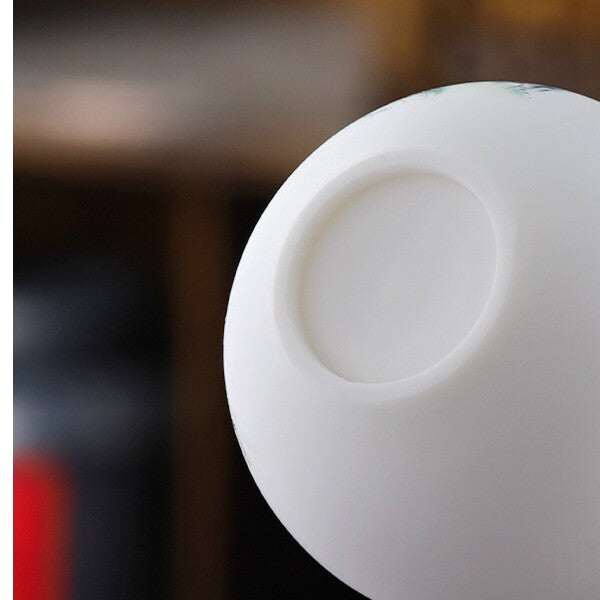 One Tea Cup Boutique Hand Drawing Fat Mutton Jade Porcelain Master Cup 130ml New