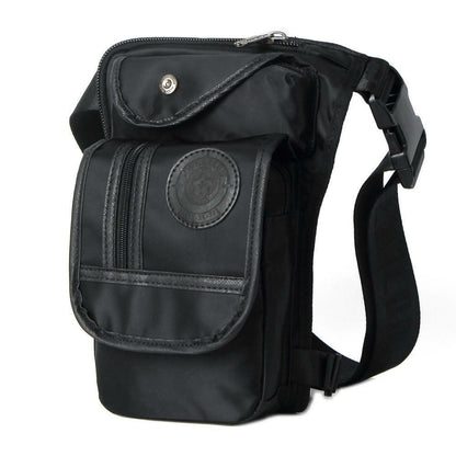 Canvas/Nylon Waist Pack Crossbody Shoulder Belt Bag Male Hip Purse Thigh Bags