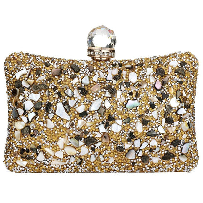 Diamonds Beads Bag 2022 Evening Clutch Purse Women Fashion Chain Shoulder Bags