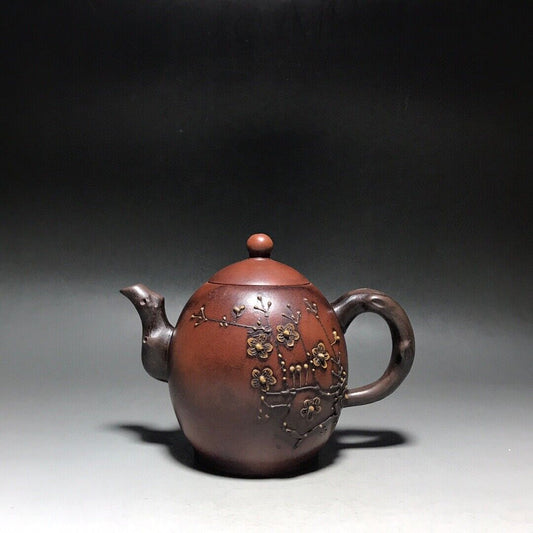 vintage chinese yixing purple clay teapot zisha ceremony teaware collection rare