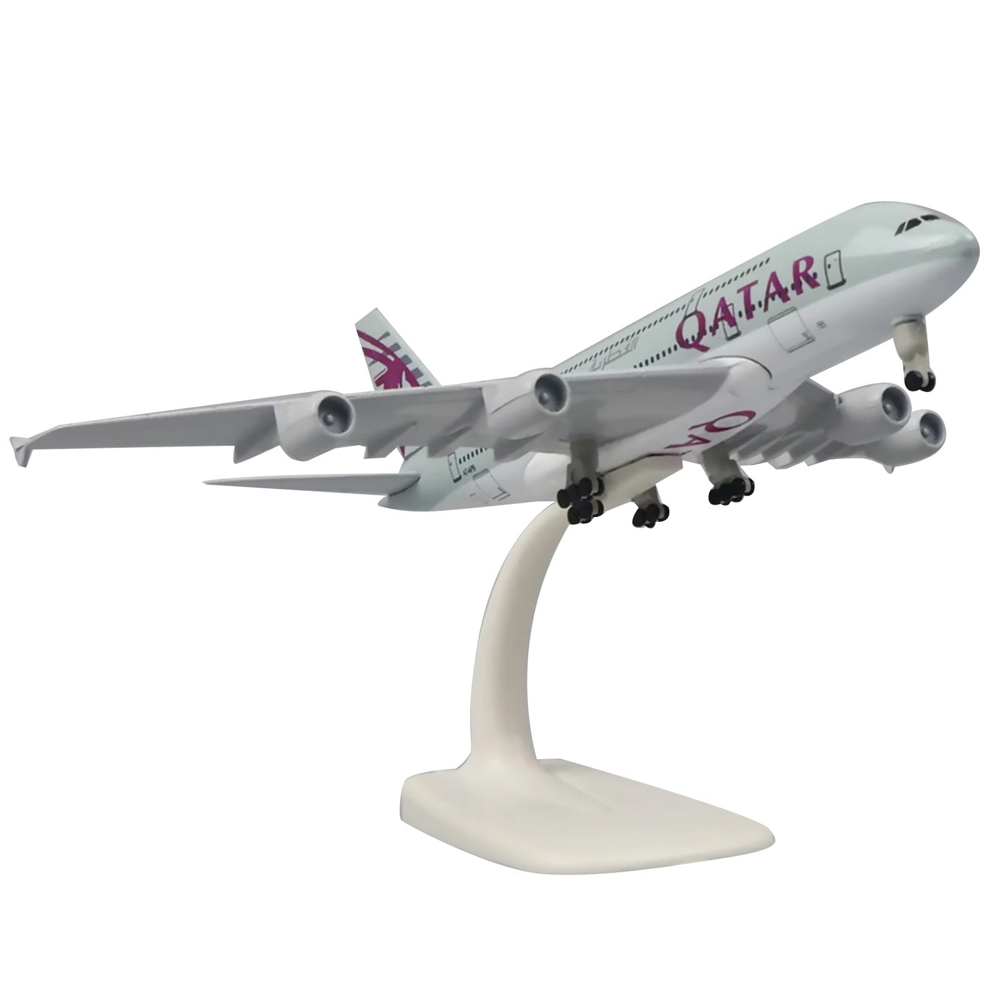 1/400 20cm Aircraft Qatar A380 Alloy Plane Model Plane Airplane Display Scene