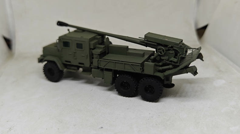 3DPrinting1/72Ukraine 2S22 Bohdana Self-Propelled Howitzer Tank Finished Product