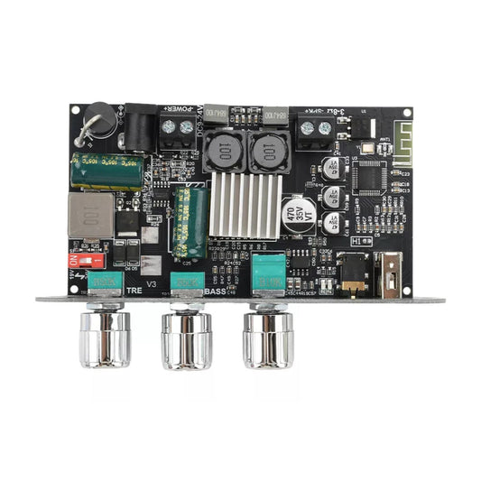 Audio Power Amplifier Board supports Bluetooth, AUX, U disk, and USB sound card