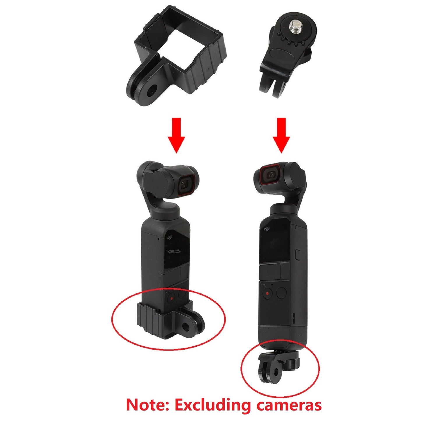 1 Pcs Expansion Holder Bracket Portable Durable For DJI OSMO Pocket 2 Camera
