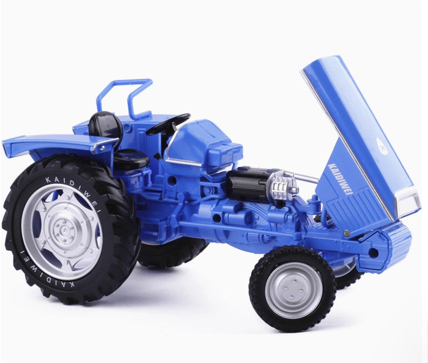 1:18 KAIDIWEI Wheeled Tractor Farm Vehicle Construction Machine Diecast Model