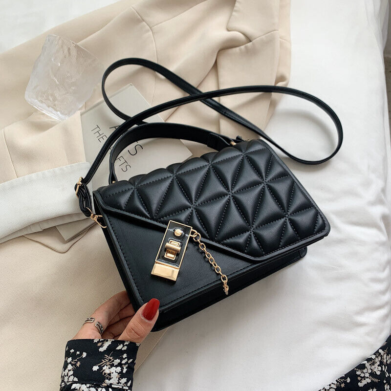 Soft Leather Shoulder Bag Female Fashion High-end One-shoulder Diagonal Bag Girl