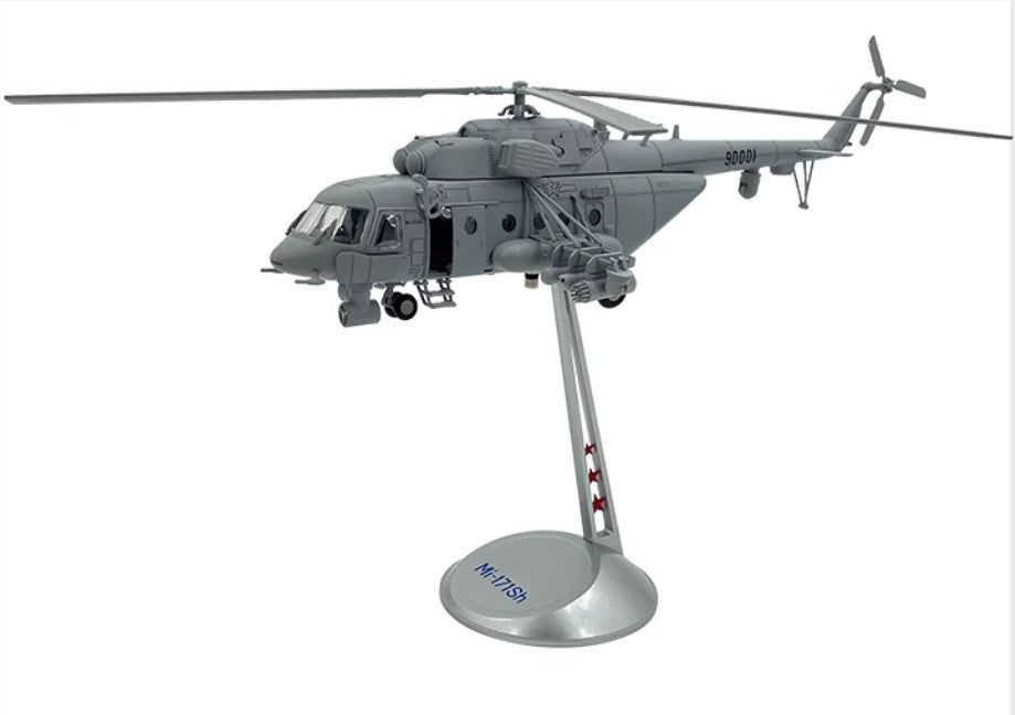 1:48 52CM China Mi-171Sh Military Transport Aircraft Helicopter Diecast Model