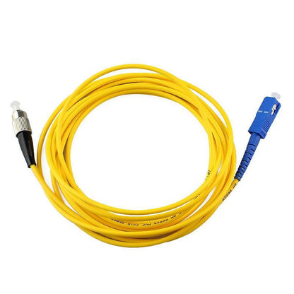 10pcs Fiber Optic Patch Cord SC-FC 3.0m SM Simplex 3.0mm Dia Jumper Cable