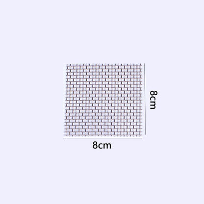 Aquarium Decoration Stainless Steel Wire Mesh Pad Moss Plant Fixing Holder Tools