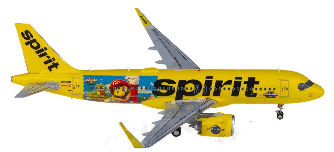 1:200 JC Wings Spirit Airlines Airbus A320neo Airplane Diecast Aircraft Model