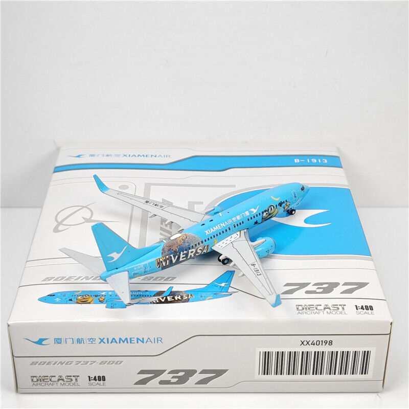 1:400 JC Wings XIAMENAIR BOEING B737-800 Passenger Plane Diecast Aircraft Model