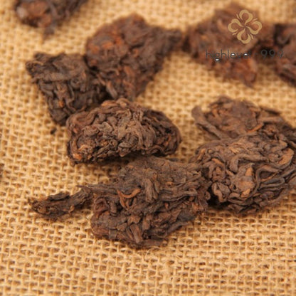 500g Ripe Pu'er Yunnan Menghai 2005 Aged Golden Bud Lao Chatou Loose Tea