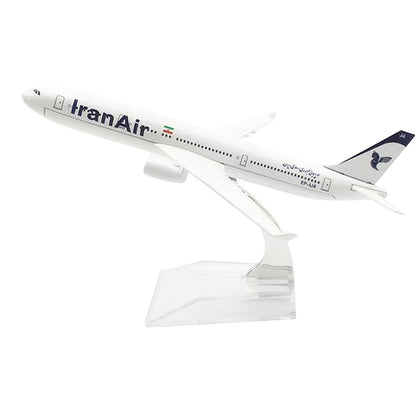 1/400 16cm A330 Iran Air Airplane Model Alloy Simulation Civil Airliner Gifts