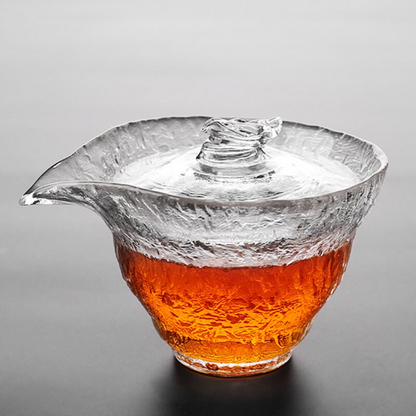 Heat-resistant Glass Gaiwan Clear Tureen