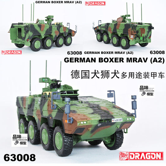 1/72 Modern German Boxer Dog Armored Vehicle A2 Model 63008 finished