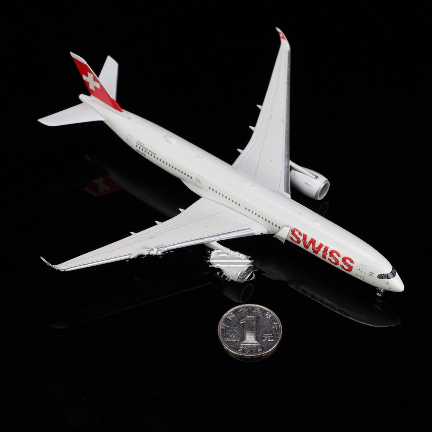 1:400 Phoenix Swiss Airbus A350-900 HB-IFB Airplane Diecast Aircraft Model