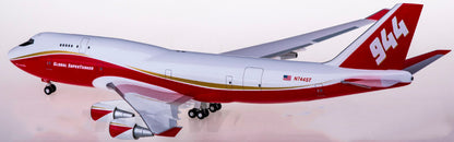 1:200 35CM Hogan BOEING 747-400 Global Supertanker Airplane ABS Plastic Model