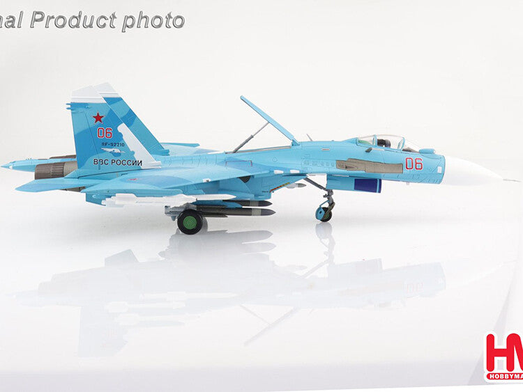 1:72 HM Su-27SM Flanker B Red 06/RF-92210, Air Force, 2013 Fighter Diecast Model