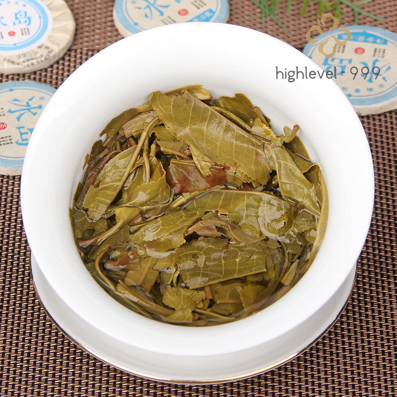 100g Raw Pu'er Yunnan Bingdao Sweet Flavor Mini Loose Compressed Tea Cake