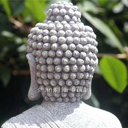 Vintage Garden Buddha Statue Indoor Outdoor Garden Zen Buddhism Figurine