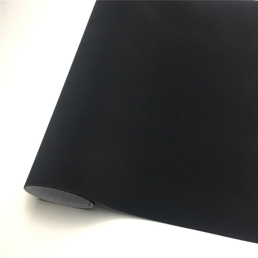 Car Wrapping Stickers PVC Velvet Suede Vinyls Wrap Films Vehicle Interior Decals