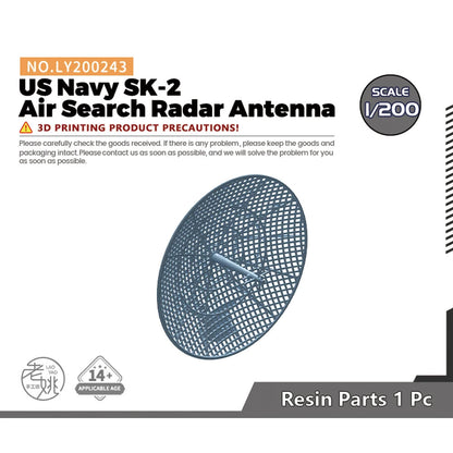 Yao's Studio LY200243 1/200 Model Upgrade US Navy SK-2 Air Search Radar Antenna