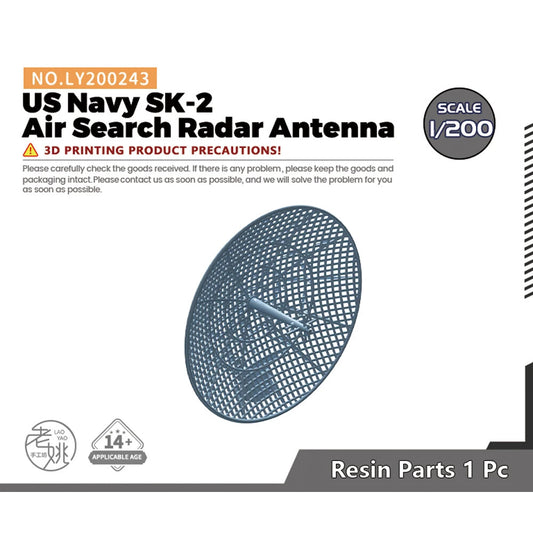 Yao's Studio LY200243 1/200 Model Upgrade US Navy SK-2 Air Search Radar Antenna
