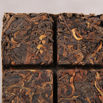 40g Pu'er Tea Brick Ancient Tree Rock Sugar Sweet Ripe Pu-Erh Tea Healthy Drink
