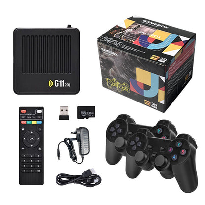 G11Pro Video Game Console 64G/128G/256G Retro Gaming Player Box for Android 9.0