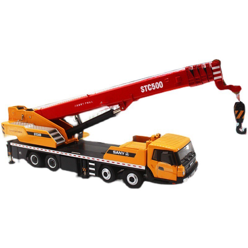 1:43 32CM SANY STC500 TRUCK CRANE Construction Equipment Machine Diecast Model