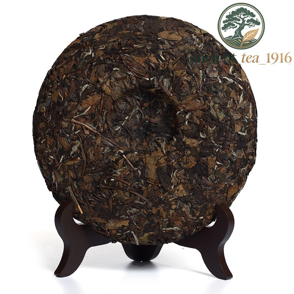 White Tea Cake 350g 2014 Year Premium Grade Remote Mountain Aged Fuding Shou Mei