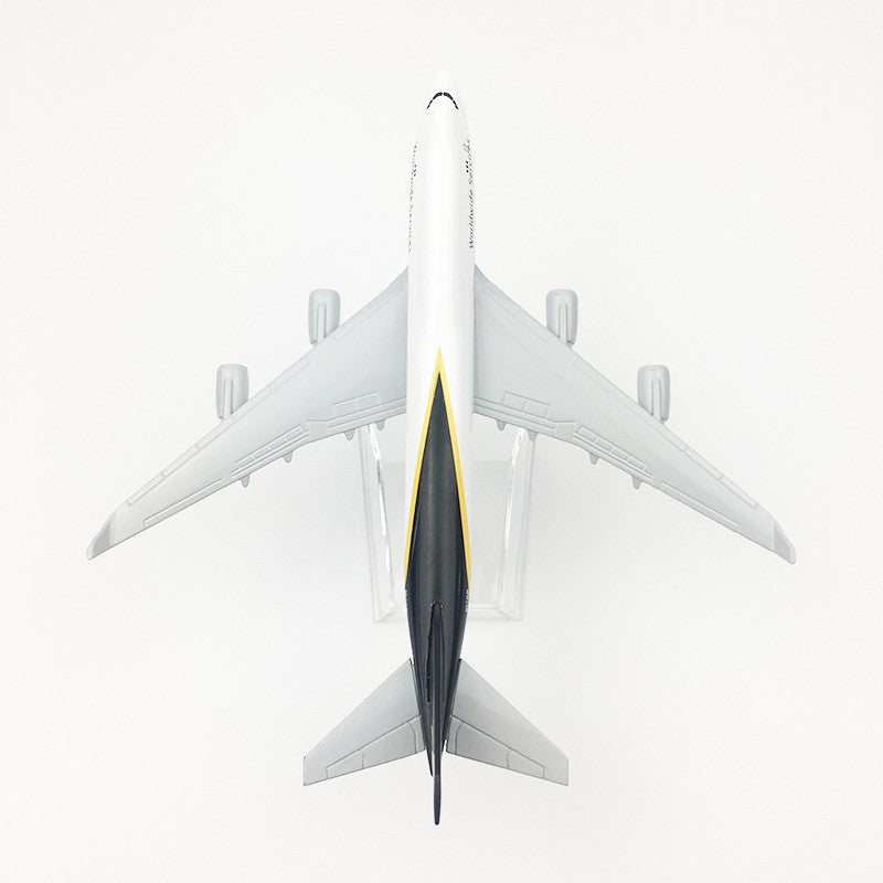 1:400 16cm B747 Air UPS Freighter Metal Airplane Plane Diecast Model With Stand