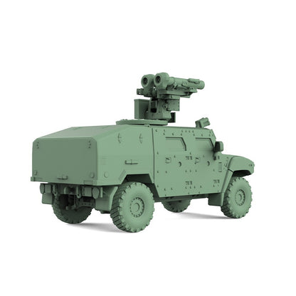 1/200 Military Model Kit South Korea Armoured Fighting Vehicles K-153C Raybolt