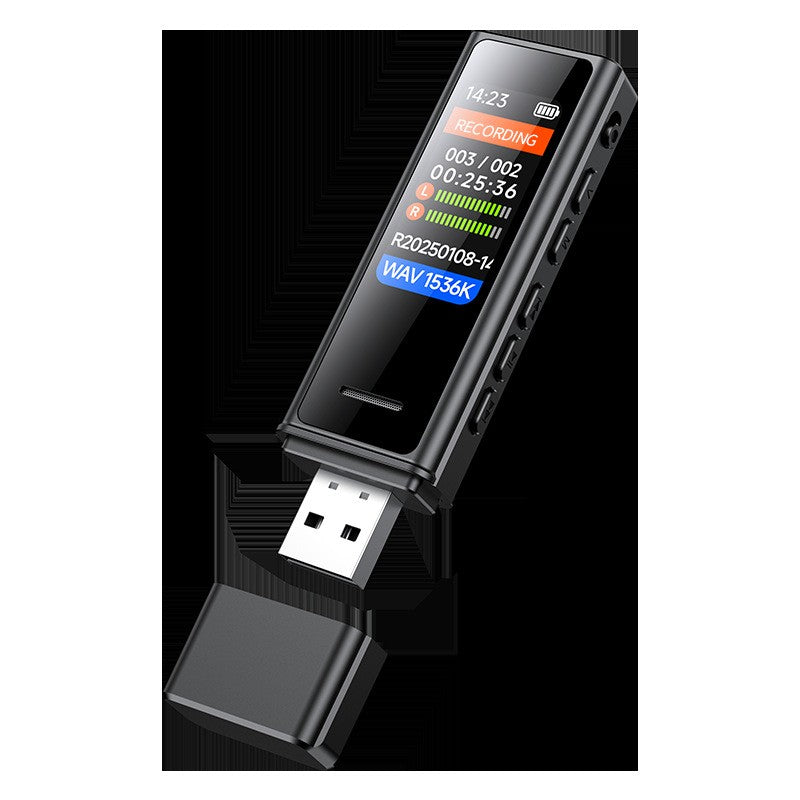 2025 New U-disk Voice Recorder HD Noise Reduction Recording Player